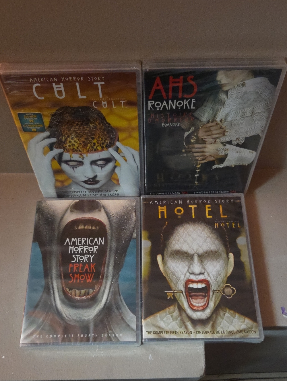 American Horror Story Seasons 4-7 Brand New Sealed